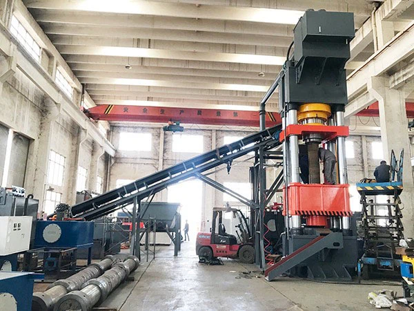1800 Tons Vertical Iron Chip Briquetting Machine 1800 Tons Vertical Iron Chip Briquetting Machine